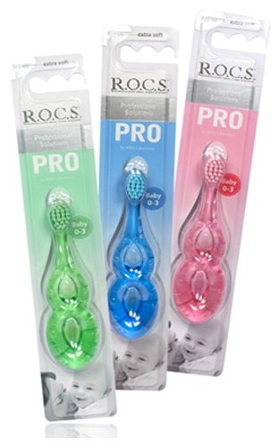 Зубная щетка R.O.C.S. Baby PRO 0-3 лет (фото modal 4)