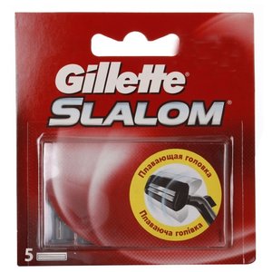 Сменные лезвия Gillette Slalom (фото modal nav 1)
