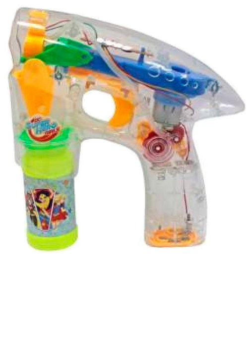 Пистолет с мыльными пузырями 1 TOY Super Hero Girls, 45 мл Т59657 (фото modal 1)