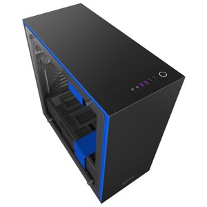 Компьютерный корпус NZXT H700i Black/blue (фото modal nav 5)