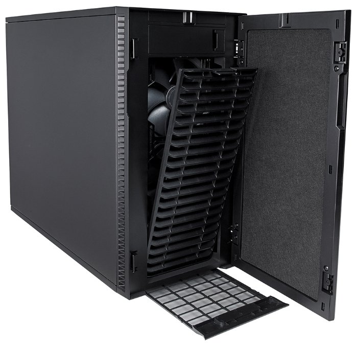 Компьютерный корпус Fractal Design Define R6 TG Blackout Edition Black (фото modal 17)