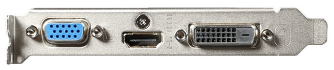 Видеокарта GIGABYTE GeForce GT 710 954MHz PCI-E 2.0 1024MB 1800MHz 64 bit DVI HDMI HDCP (фото modal 5)
