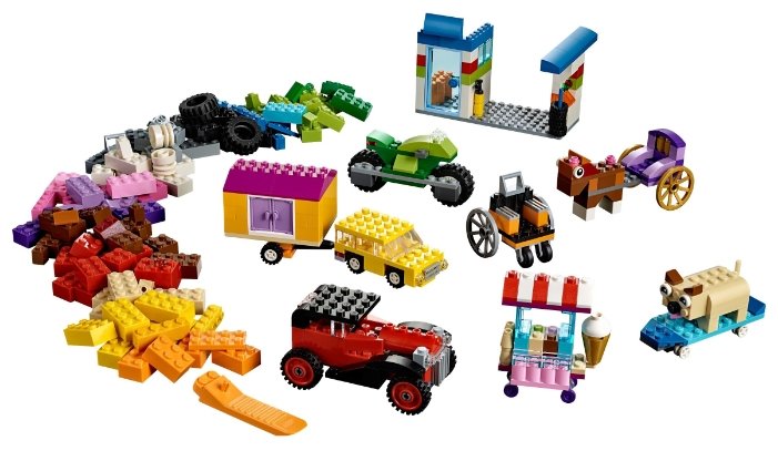 Конструктор LEGO Classic 10715 Модели на колёсах (фото modal 3)