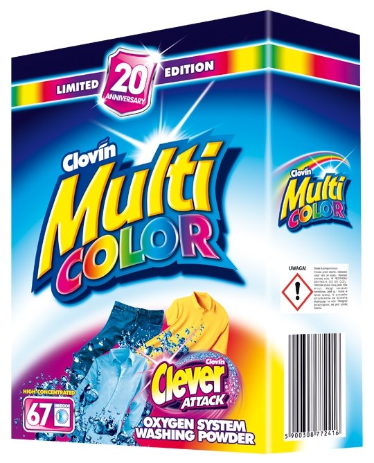 Стиральный порошок Clovin Multicolor (фото modal 2)