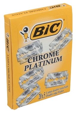 Лезвия для T-образного станка Bic Chrome Platinum (фото modal 4)