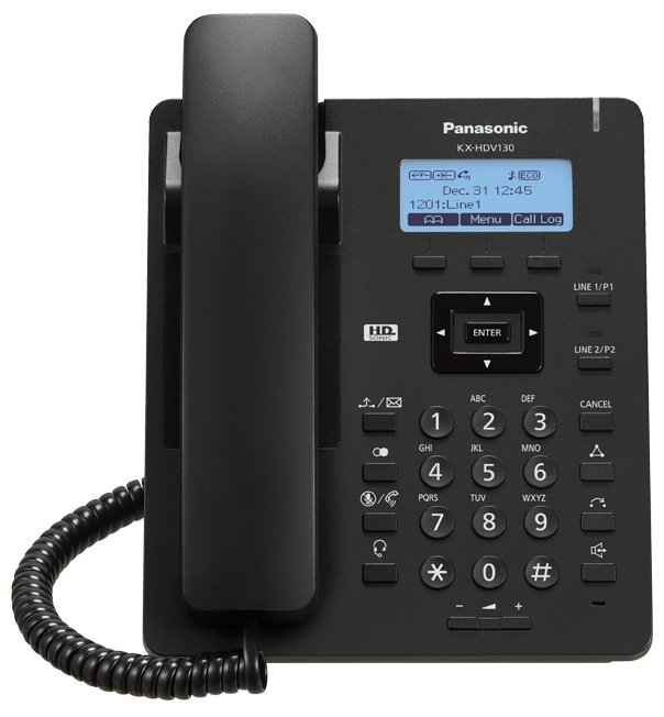 VoIP-телефон Panasonic KX-HDV130RU (фото modal 2)