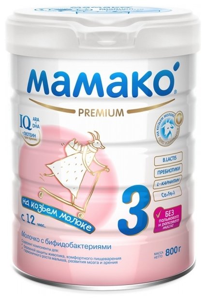 Смесь МАМАКО 3 Premium (c 12 месяцев) 800 г (фото modal 1)