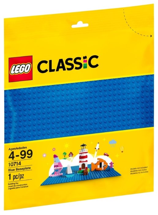 Конструктор LEGO Classic 10714 Синяя пластина (фото modal 1)