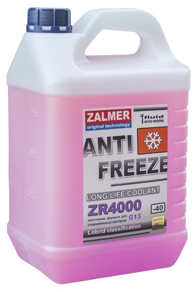 Антифриз Zalmer LLC ZR 4000 G13 (фиолетовый), (фото modal 2)