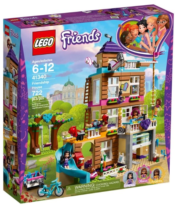Конструктор LEGO Friends 41340 Дом Дружбы (фото modal 1)
