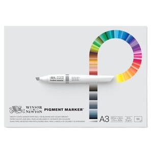 Альбом для маркеров Winsor & Newton Pigment Marker 42 х 29.7 см (A3), 75 г/м², 50 л. (фото modal nav 1)