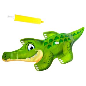 Надувная игрушка с инерционным механизмом BONDIBON Крокодил ВВ2562 (фото modal nav 1)