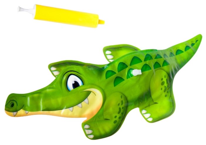 Надувная игрушка с инерционным механизмом BONDIBON Крокодил ВВ2562 (фото modal 1)