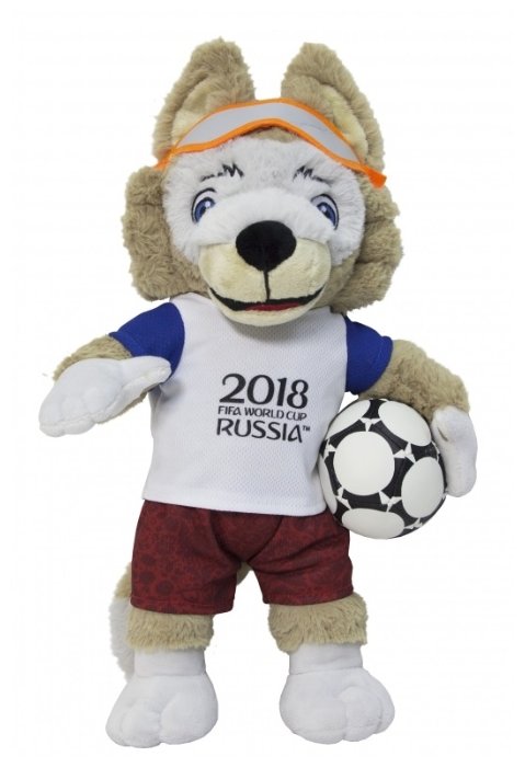 Мягкая игрушка 1 TOY FIFA-2018 Волк Забивака 40 см (фото modal 1)