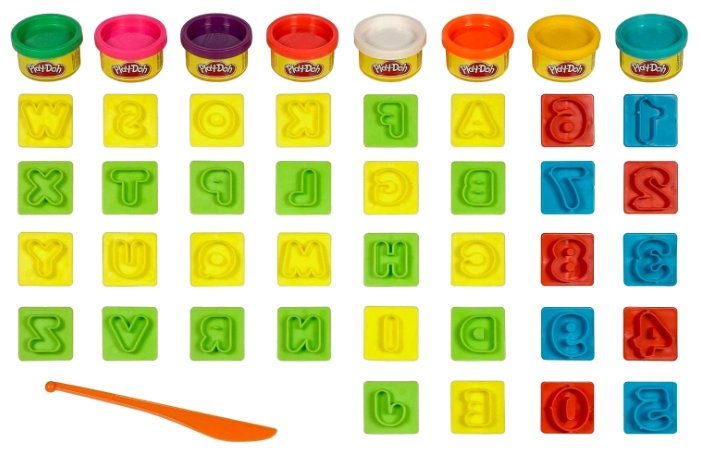 Масса для лепки Play-Doh Буквы и язык (C3581) (фото modal 4)