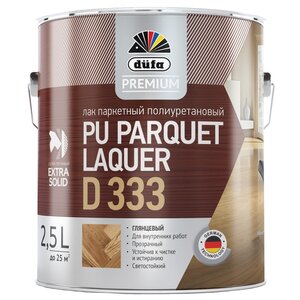 Лак Dufa Premium PU Parquet Laquer D333 (2.5 л) (фото modal nav 1)