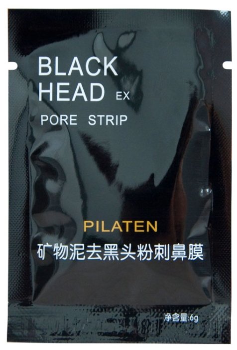 Pilaten черная маска-пленка от черных точек Pilaten (фото modal 1)