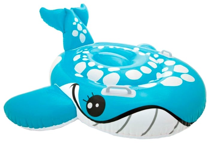 Надувная игрушка-наездник Intex Голубой кит 57527 (фото modal 1)