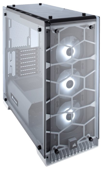 Компьютерный корпус Corsair Crystal Series 570X RGB White (фото modal 2)