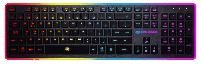 Клавиатура COUGAR Vantar Black USB (фото modal 1)