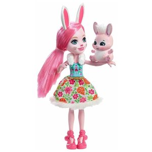 Кукла Enchantimals Бри Кроля с любимой зверюшкой, 15 см, DVH88 (фото modal nav 1)