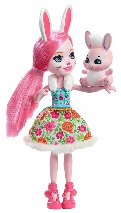 Кукла Enchantimals Бри Кроля с любимой зверюшкой, 15 см, DVH88 (фото modal 1)