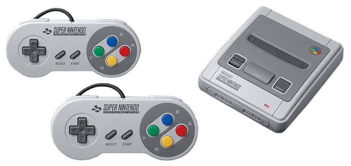Игровая приставка Nintendo Classic Mini: Super Nintendo Entertainment System (фото modal 1)