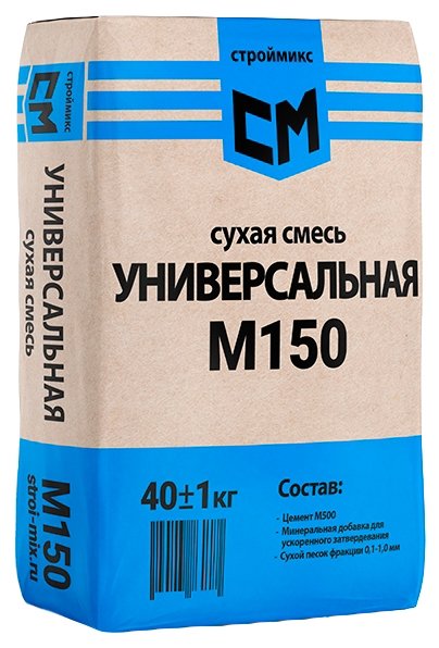 Пескобетон Строй Микс М-150, 40 кг (фото modal 1)