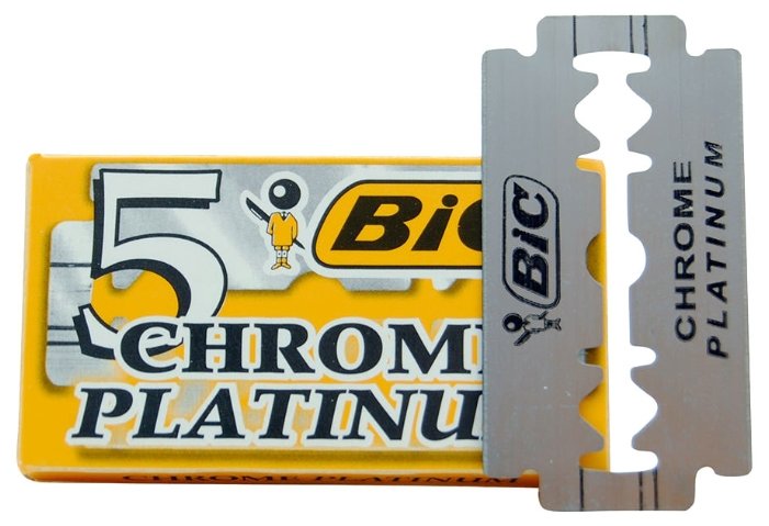 Лезвия для T-образного станка Bic Chrome Platinum (фото modal 1)