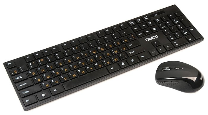 Клавиатура и мышь Dialog KMROP-4030U Black USB (фото modal 3)