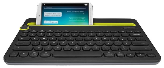 Клавиатура Logitech Multi-Device Keyboard K480 Black Bluetooth (фото modal 3)
