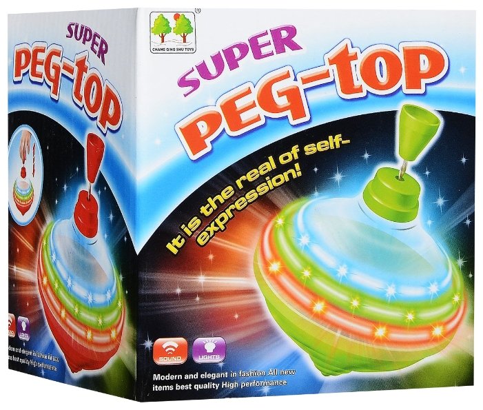 Юла Junfa toys Super Peg-Top (CQS788-9) (фото modal 2)