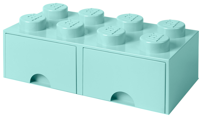 Ящик LEGO 2х4 Knobs с выдвижными ящиками 50х25х18 см (4006) (фото modal 1)