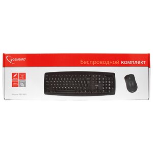 Клавиатура и мышь Gembird KBS-8000 Black USB (фото modal nav 3)