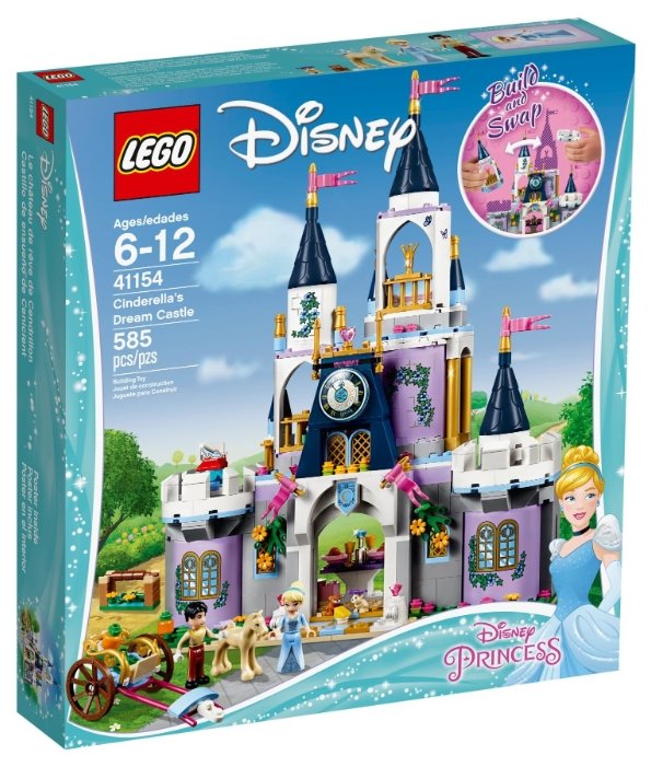 Конструктор LEGO Disney Princess 41154 Волшебный замок Золушки (фото modal 1)
