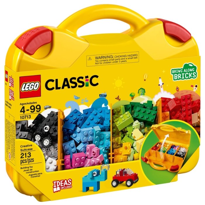 Конструктор LEGO Classic 10713 Чемоданчик для творчества (фото modal 1)