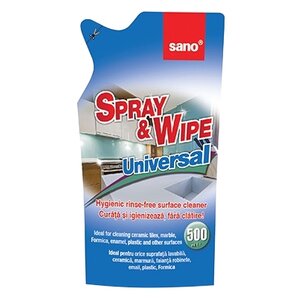 Универсальное чистящее средство Spray & Wipe Universal Sano (фото modal nav 3)