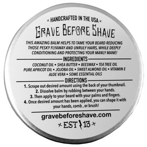 Grave Before Shave Бальзам для бороды Bay Rum Blend (фото modal nav 4)