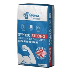 Штукатурка Gyproc Гипсовая Strong, 30 кг (фото modal nav 1)