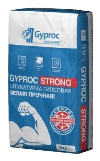Штукатурка Gyproc Гипсовая Strong, 30 кг (фото modal 1)
