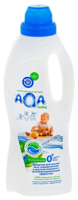 AQA baby Средство для мытья всех поверхностей в детской комнате (фото modal 1)