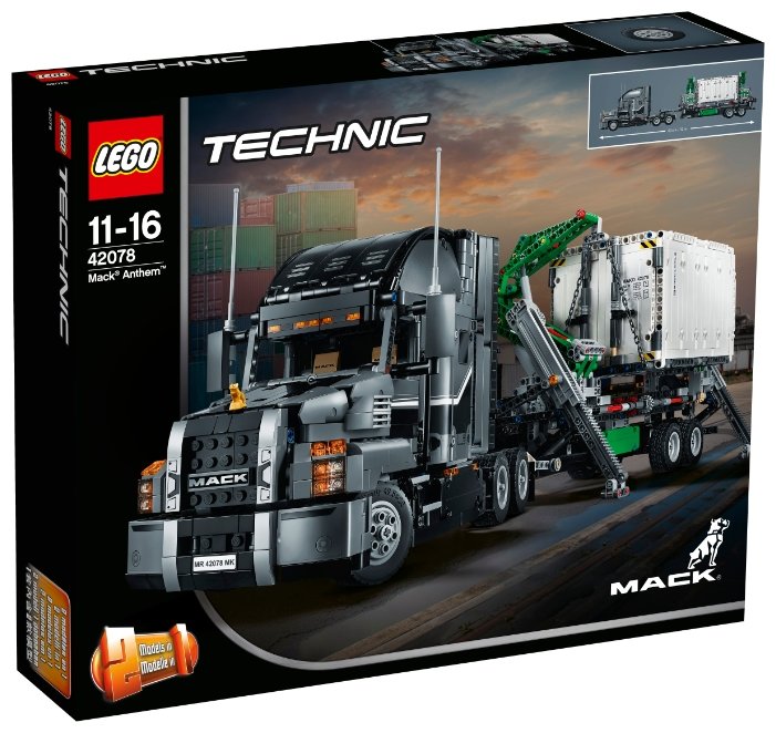 Конструктор LEGO Technic 42078 Грузовик MACK (фото modal 1)