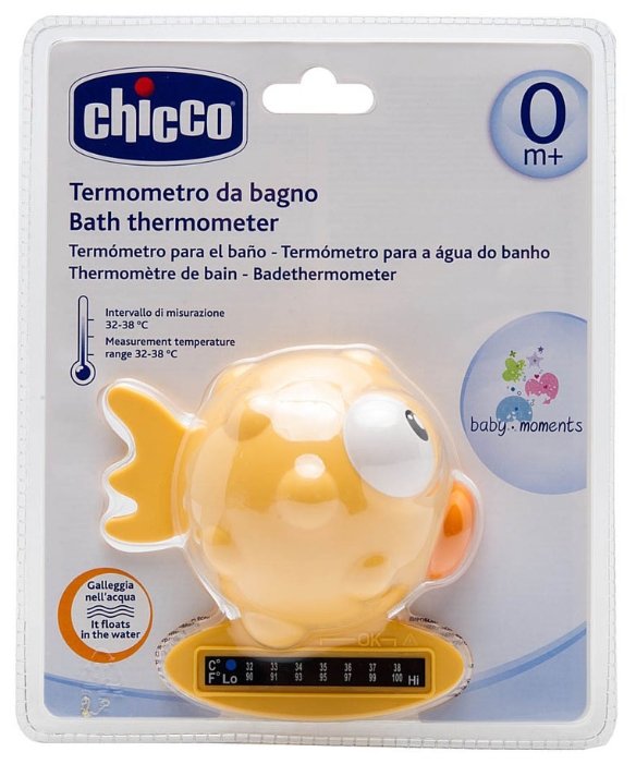 Безртутный термометр Chicco Рыба-шар (фото modal 2)