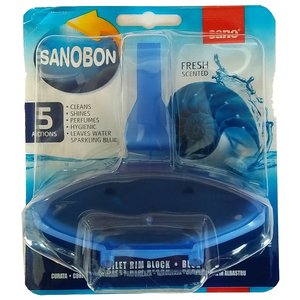 Sano подвеска для унитаза Sanobon Rim Block Blue Fresh (фото modal nav 1)