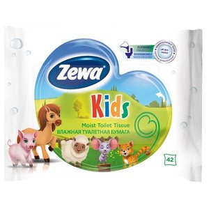 Влажная туалетная бумага Zewa Kids (фото modal nav 2)