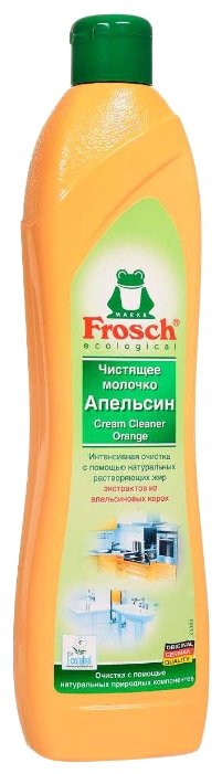 Чистящее абразивное молочко Апельсин Frosch (фото modal 1)