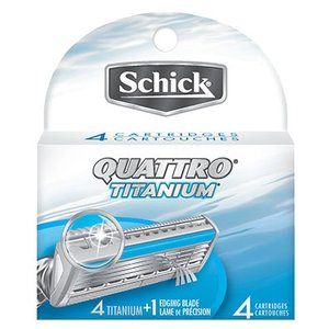 Сменные лезвия Schick Quattro Titanium (фото modal nav 1)