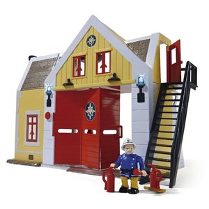 Dickie Toys Пожарный Сэм Пожарная станция со звуком и светом 9251062 (фото modal nav 1)
