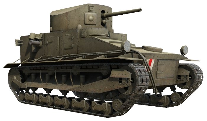 Танк Vickers Medium Mk1 (фото modal 3)