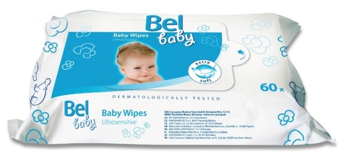 Влажные салфетки Bel baby Ultrasensitive (фото modal 3)